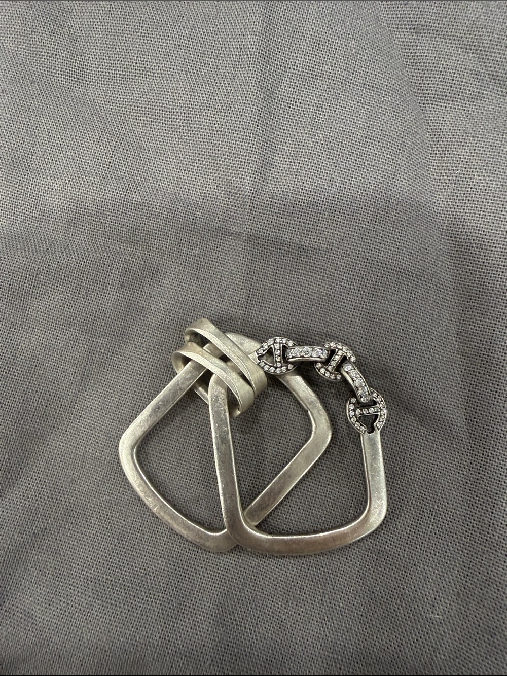 Hoorsenbuhs charm with diamonds